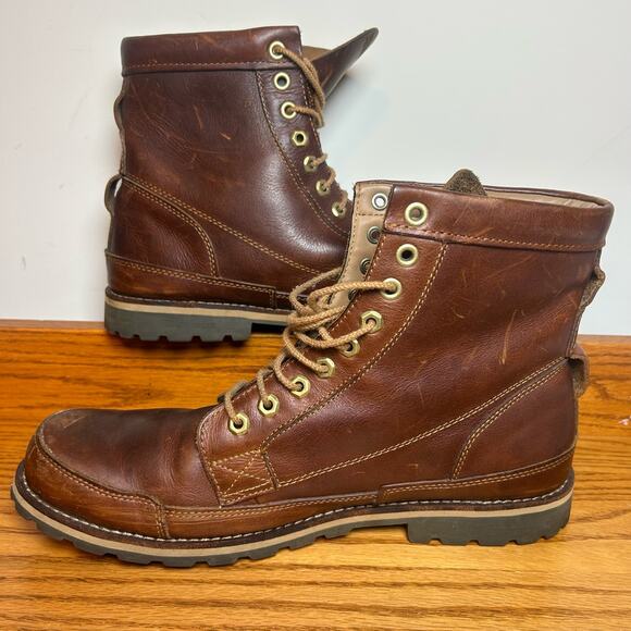 Timberland Men's Boot Size 13 Leather A12E7 Brown - Picture 12 of 13